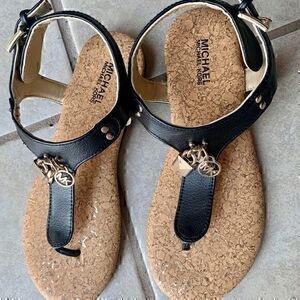 Michael Kors Tilly Cobra thong sandals